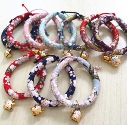 Japanese style pet cat and dog collar necklace - My Store