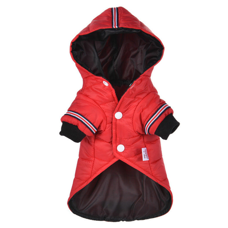 Pet clothes, autumn and winter cotton jacket, small dog - My Store