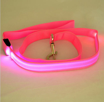 Glowing Pet Leash Glowing Dog LED - My Store