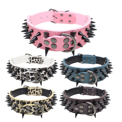 Large Explosion-Proof Rivet Bite-Proof Pet Collar - My Store