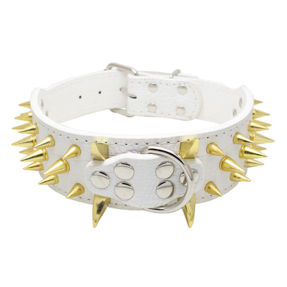 Large Explosion-Proof Rivet Bite-Proof Pet Collar - My Store