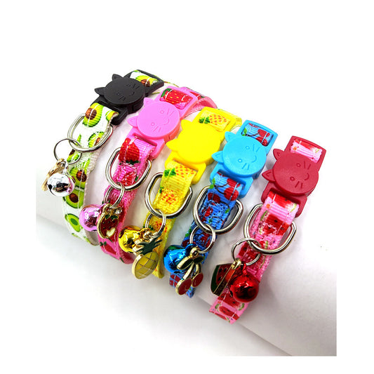 Pet Print Bell Cat Collar Cat Strap - My Store