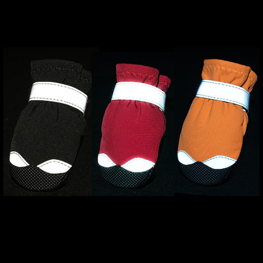 Winter Dog Shoes Reflective Warm Pet Dog Boots Waterproof Dog Rain Shoes - My Store