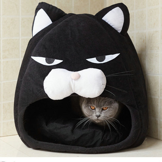 Cat House Bed Cat Litter Mat Sleeping Nest Pet Bed - My Store
