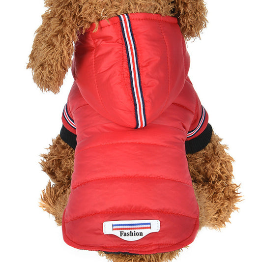 Pet clothes, autumn and winter cotton jacket, small dog - My Store