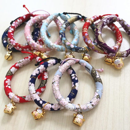 Japanese style pet cat and dog collar necklace - My Store