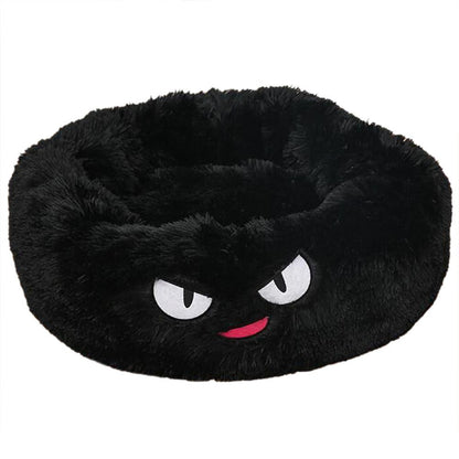 Dog Beds For Small Dogs Round Plush Cat Litter Kennel Pet Nest Mat Puppy Beds - My Store