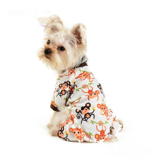 Four-legged Pet Clothing Cute Printed Pet Clothes - My Store