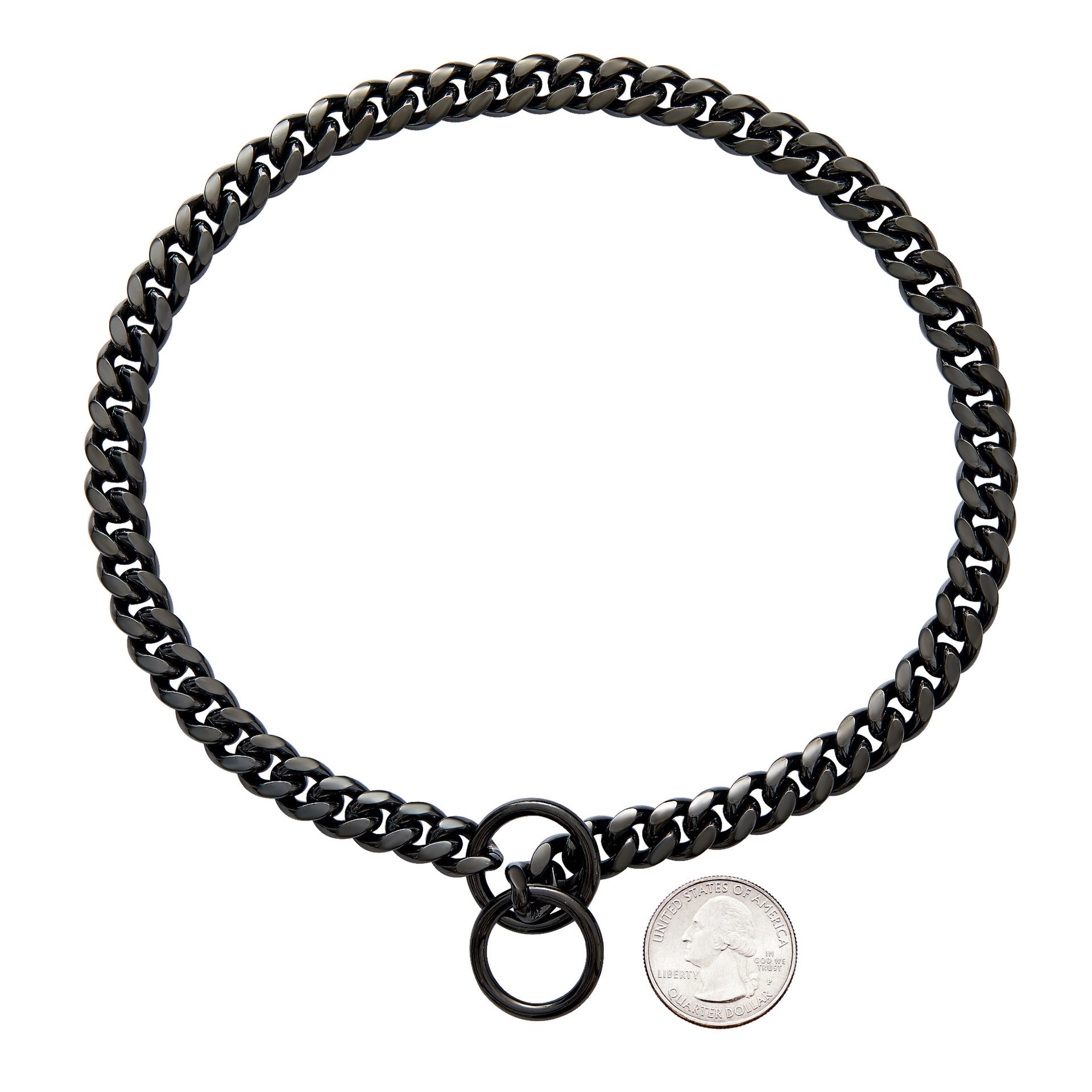 Small And Medium Sized Pet Dog Leash Stainless Steel Encrypted Collar - My Store