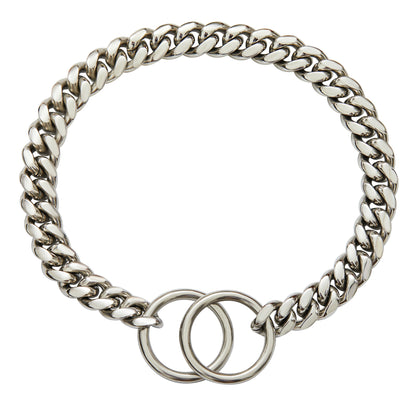 Small And Medium Sized Pet Dog Leash Stainless Steel Encrypted Collar - My Store