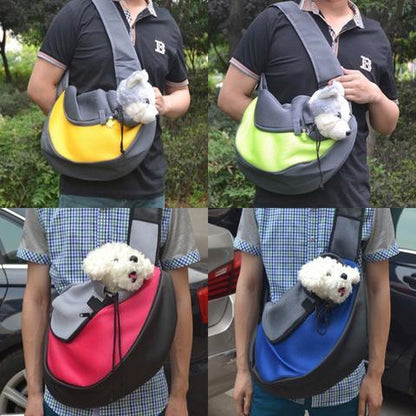 Shoulder Pet Bag Outdoor Carrier Messenger Bag Pet Backpack - My Store