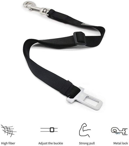 Retractable Dog Safety Belt Car Safety Belt For Pet Dog Supplies Car Safety Buckle - My Store