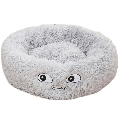 Dog Beds For Small Dogs Round Plush Cat Litter Kennel Pet Nest Mat Puppy Beds - My Store