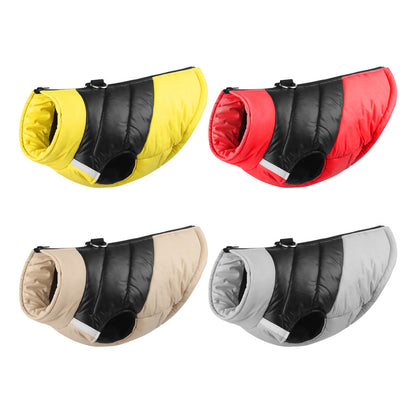 Pet Clothing Waterproof Reflective Dog Clothes Warm - My Store