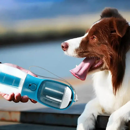 Dog Water Cup Drinking Food Garbage Bag Three-in-one Portable Small Multi-functional Pet Cups Pets Supplies - My Store