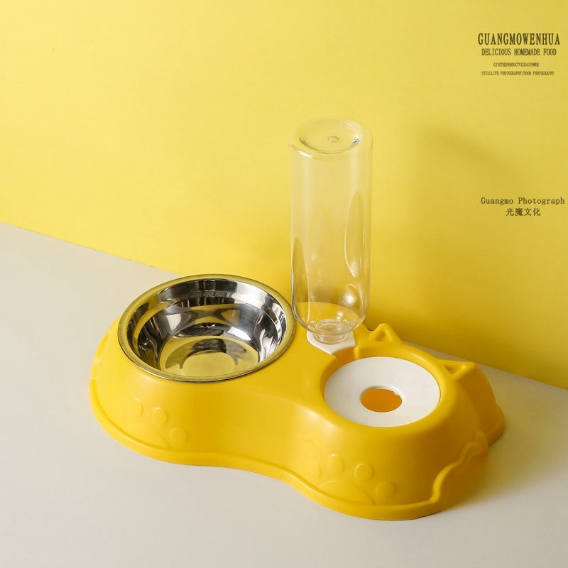Dog Basin Dog Bowl Automatic Drinking Water Anti-tumble Pet Supplies - My Store