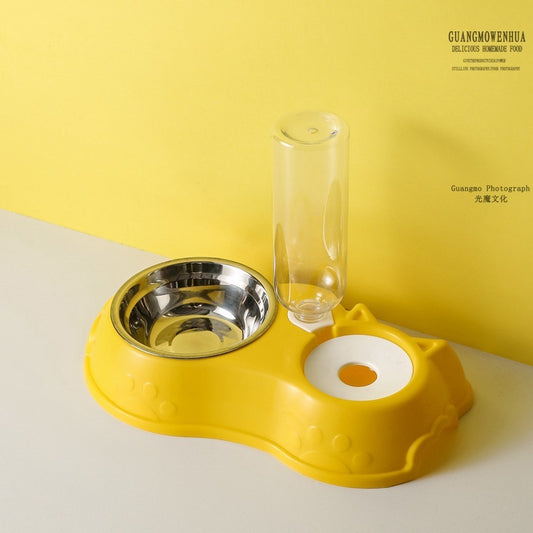 Dog Basin Dog Bowl Automatic Drinking Water Anti-tumble Pet Supplies - My Store
