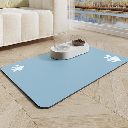Pet Feeding Mat Dogs And Cats Placemat Washable And Reusable Dog Training Absorbent Urine Pad Quick-drying - My Store