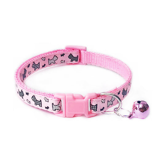 Patch Bell Collar Pet Dog Cat Collar - My Store
