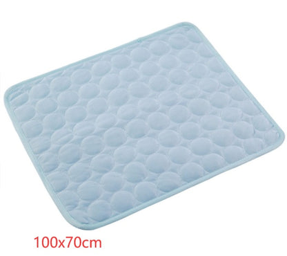 Pet Dog Cat Ice Silk Cold Nest Pad For Cooling In Summer - My Store