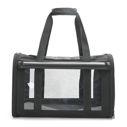Outdoor Portable Pet Bag Transparent Breathable Foldable Pet Bag - My Store