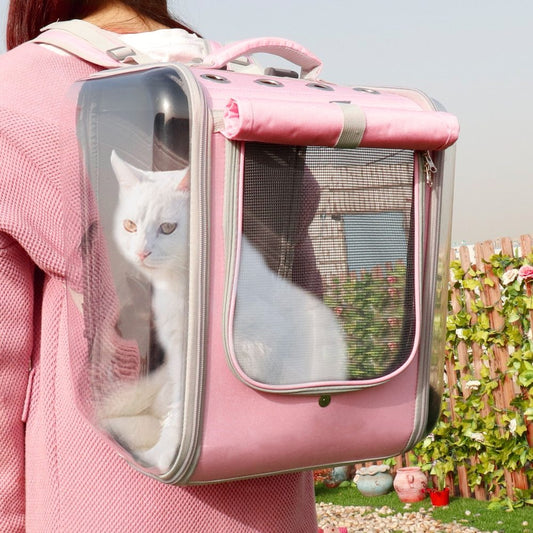 Pet bag cat go out portable backpack cat bag - My Store