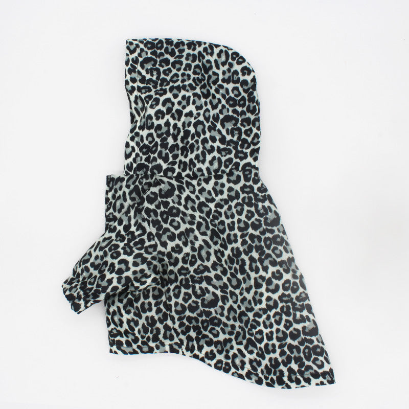 Pet Dog Coat Leopard Print Trench Coat - My Store