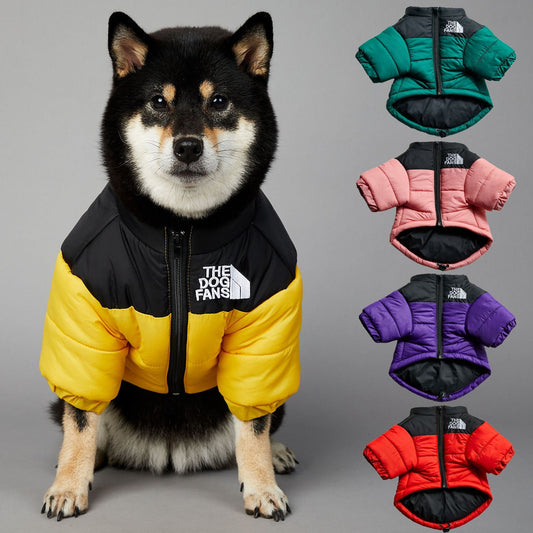 Windproof And Rainproof Dog Winter Warm Pet Cotton-padded Clothes - My Store