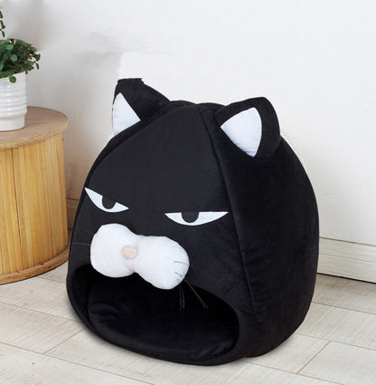 Cat House Bed Cat Litter Mat Sleeping Nest Pet Bed - My Store