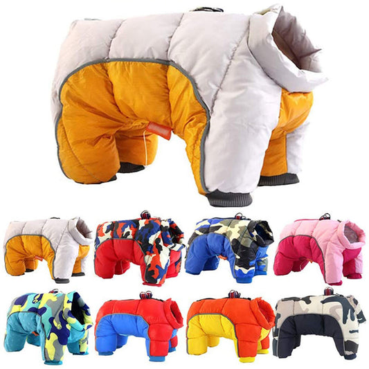 Pet Dog Winter Clothes Thick Warm Down Jacket Teddy Cotton Coat - My Store