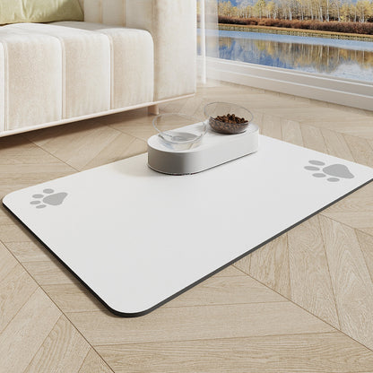 Pet Feeding Mat Dogs And Cats Placemat Washable And Reusable Dog Training Absorbent Urine Pad Quick-drying - My Store
