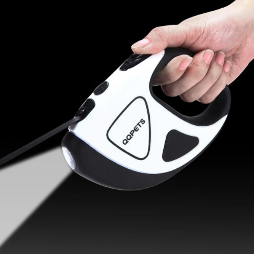 Pet Dog Automatic Retractable Fiber Leash Night Safety LED Shining Automatic Stretching Dog Hand Holding Rope Pet Supplies - My Store
