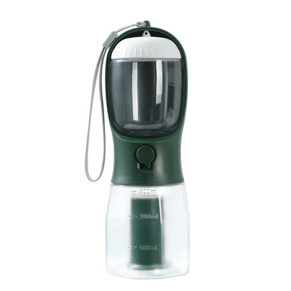 Dog Water Cup Drinking Food Garbage Bag Three-in-one Portable Small Multi-functional Pet Cups Pets Supplies - My Store