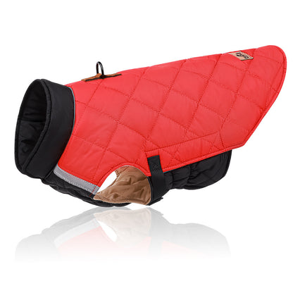 New Style Pet Clothes Reflective Warm Cotton Padded Coat - My Store