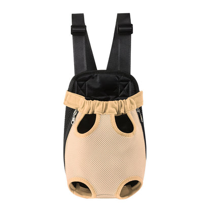 Pet Dog Carrier Backpack For Small Dogs Breathable Portable Dog Bag Adjustable Dog Front Carrier For Hiking Camping Traveling - My Store