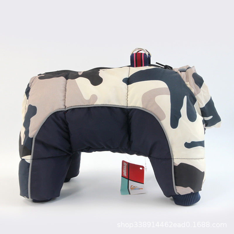 Pet Dog Winter Clothes Thick Warm Down Jacket Teddy Cotton Coat - My Store