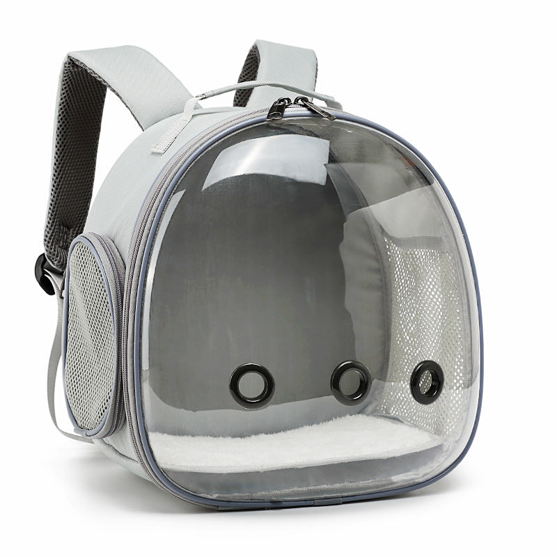 Pet Backpack Hamster Carrier Transparent Small Animal Carrier Guinea Pig Backpack Sugar Glider Ferret Pet Bag Rabbit Bunny Cage - My Store