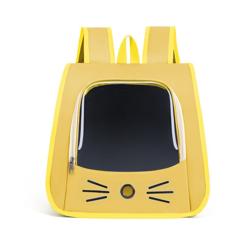 Pet Cat Carrier Bag Cat Backpack Outdoor Breathable Portable Shoulders Bag For Cats Small Dogs Transport Carrier - My Store