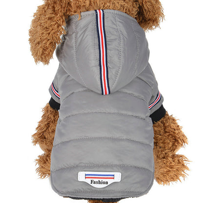 Pet clothes, autumn and winter cotton jacket, small dog - My Store