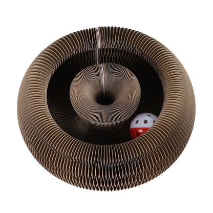 Pet Magnetic Folding Organ Toy Cat Scratch Board - My Store