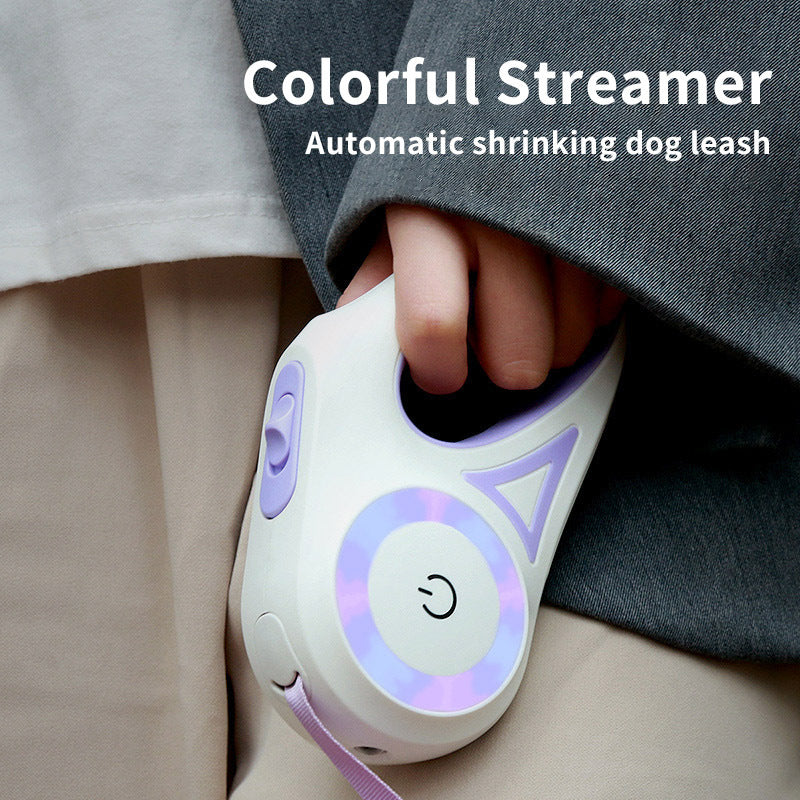 Dog Leash Retractable Leash And Dog Collar Spotlight Automatic Pet Dog Cat Traction Rope For Small Medium Dogs Pet Product - My Store