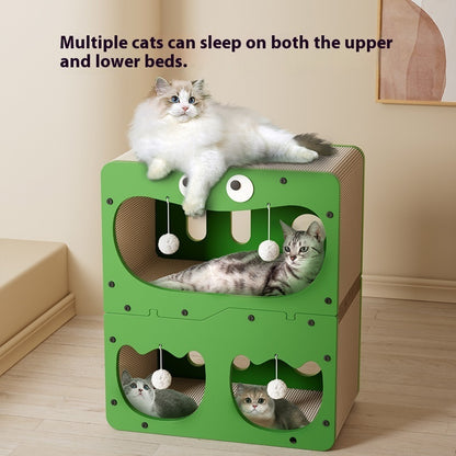 Wear-resistant Non-chip Cat Scratching Board Four Seasons Universal Cat Nest - My Store
