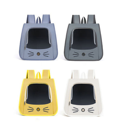 Pet Cat Carrier Bag Cat Backpack Outdoor Breathable Portable Shoulders Bag For Cats Small Dogs Transport Carrier - My Store