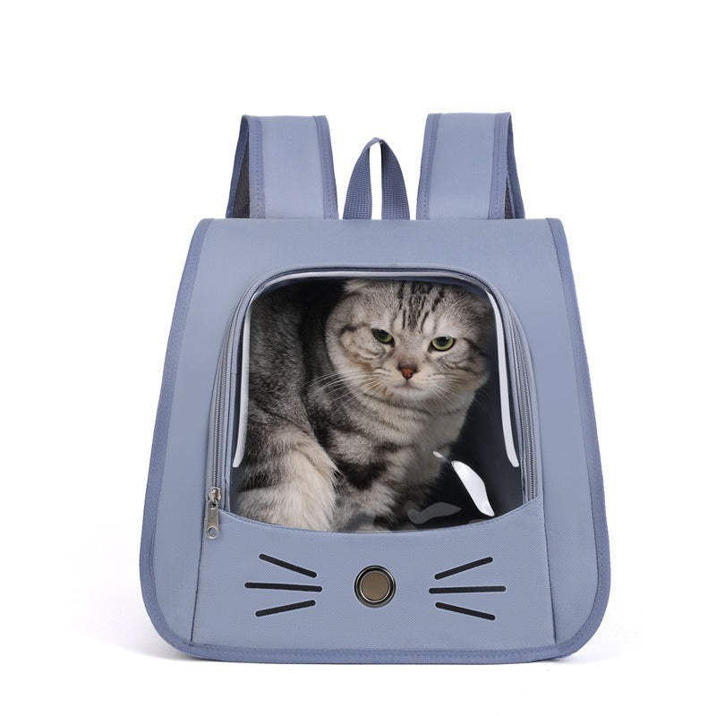 Pet Cat Carrier Bag Cat Backpack Outdoor Breathable Portable Shoulders Bag For Cats Small Dogs Transport Carrier - My Store