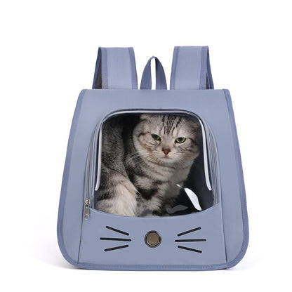 Pet Cat Carrier Bag Cat Backpack Outdoor Breathable Portable Shoulders Bag For Cats Small Dogs Transport Carrier - My Store