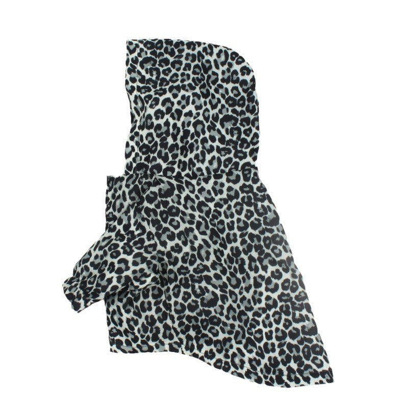 Pet Dog Coat Leopard Print Trench Coat - My Store