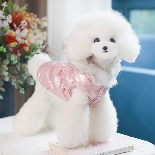 Two Legged Hooded Pet Cotton Padded Clothes - My Store
