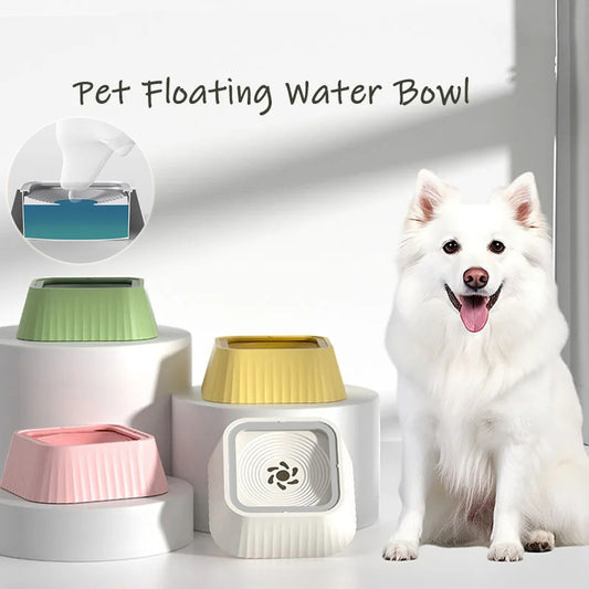 Pets Dog Cat Bowl Floating Bowl Water Drinker Not Wet Mouth Splash Water Portable Dog Bowl Not Sprinkler Pet Drinking Bowl Cup Pet Products - My Store
